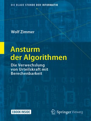 cover image of Ansturm der Algorithmen